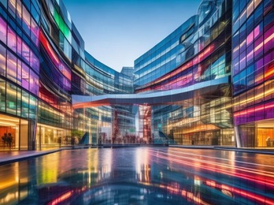 企业商贸服务广场，连接未来与现实的商业中心