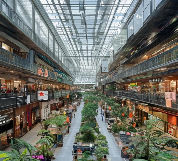 商贸城空间设计，一场精心设计的商业中心