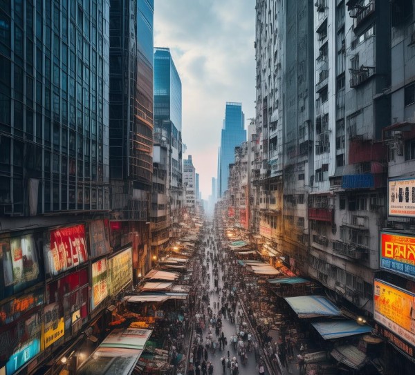 商贸之城，城市经济的活力与挑战