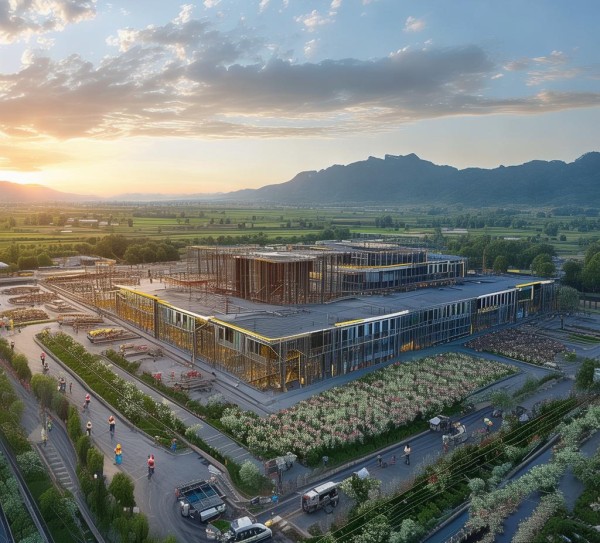 衡水粮油商贸中心项目，助力乡村振兴，开启新未来