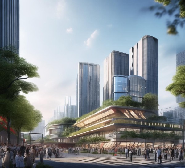 国际商贸城，城市重构的典范