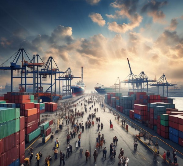 国际商贸物流港，机遇与挑战