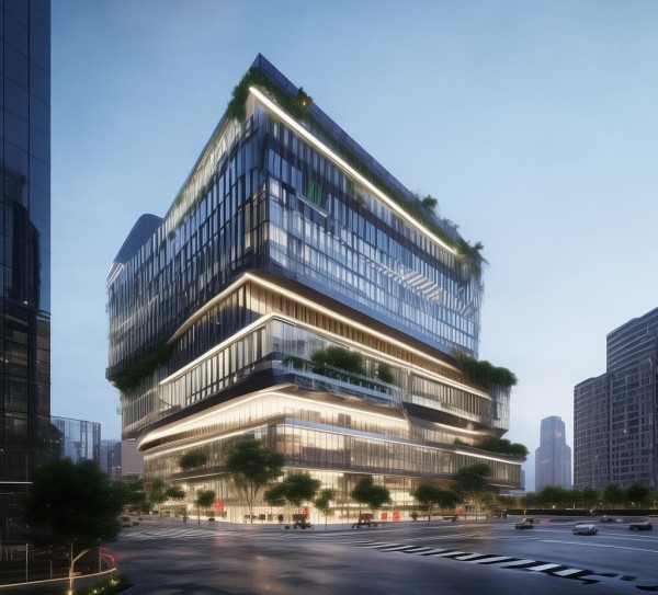 许昌商贸公司商业中心，未来典范