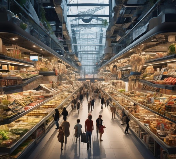 开放与共享的商贸综合超市