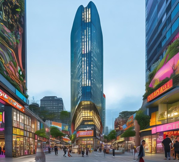 盐城明珠商贸城，商业中心新标杆