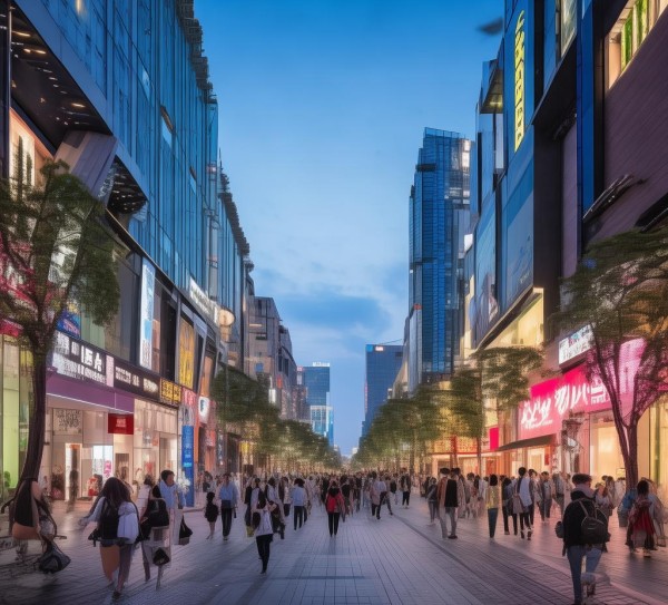 杭州商贸旅游中心，现代都市的商业生态系统，全球品牌国际化体验