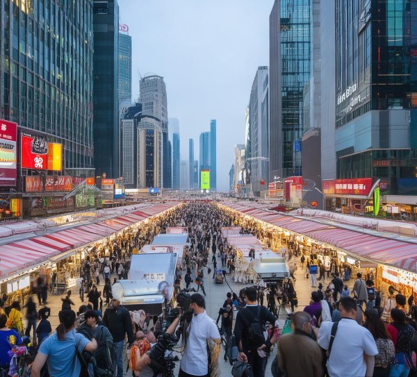 官亭商贸城，商业与新闻的双重价值