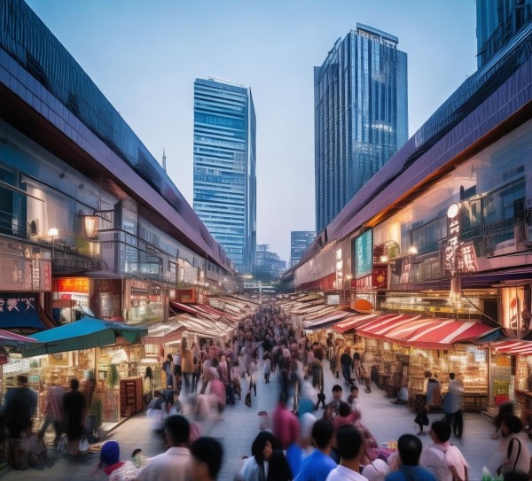 襄阳国际商贸城，商业新地标，推动区域经济发展