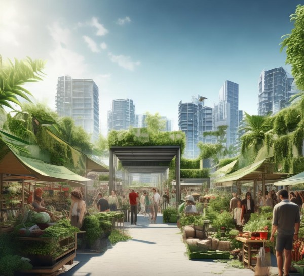 绿色经济，绿色商贸服务，助力高质量发展