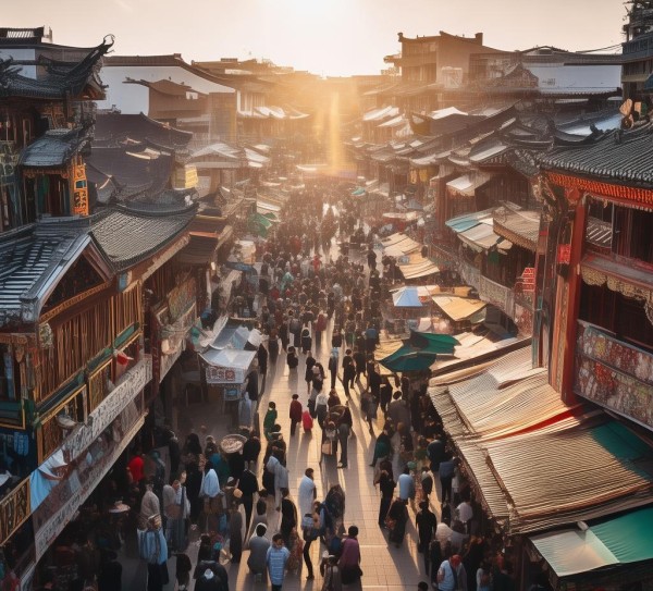 曲靖西部商贸城，商业明珠