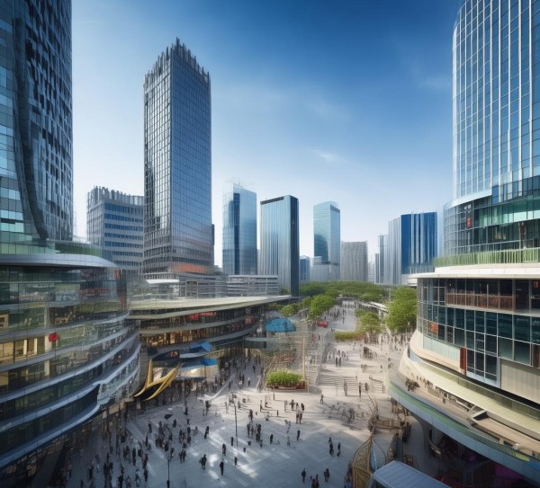 大连国际商贸城，城市与商业的完美融合