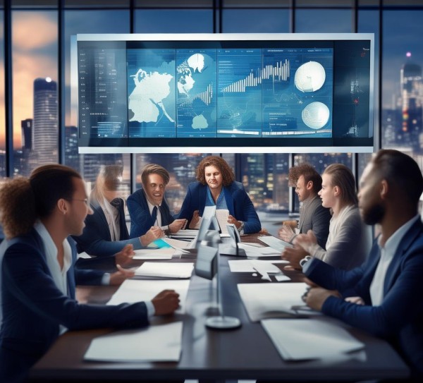 商贸服务科，稳健发展，抓住机遇