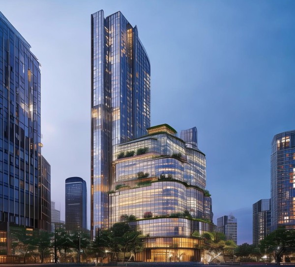 建设年景，睢宁亚琦商贸城项目，商业新地标，城市新亮点