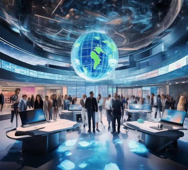 智慧与创新的商贸服务中心，业务创新与数字化转型的解决方案