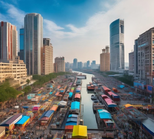 宁波奉化商贸，经济实力的中心贸易