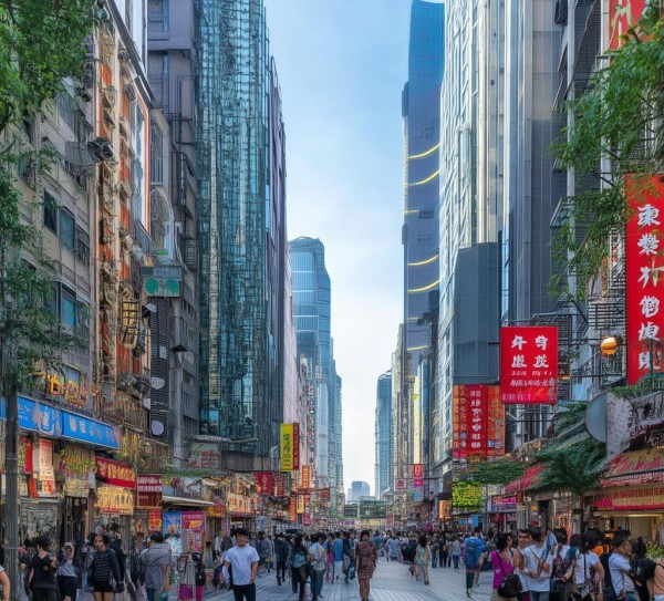 蔡甸国际商贸城，经济繁荣与商业升级的象征