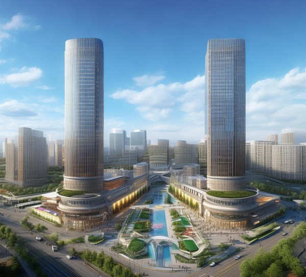 河北建投国际商贸城的商业中心未来发展