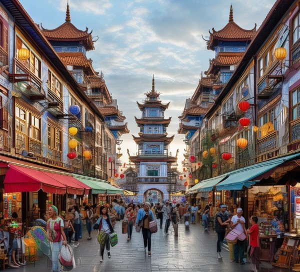 中葡商贸广场，商业与文化交融的璀璨平台