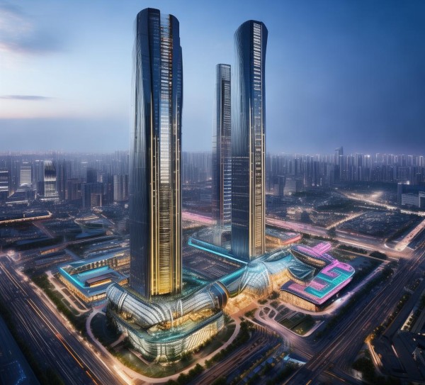 汉口北国际商贸城，未来之都的现代新地标