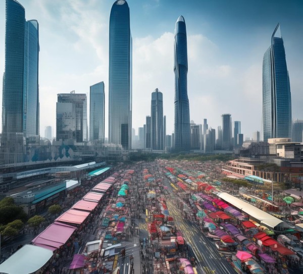 金山区国际商贸城，机遇与挑战的探索，打造未来商业中心