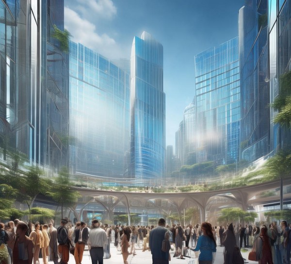 连接未来的一个国际商贸中心