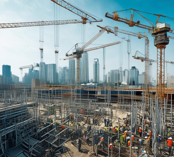 昌升国际商贸城工地项目，机遇与挑战