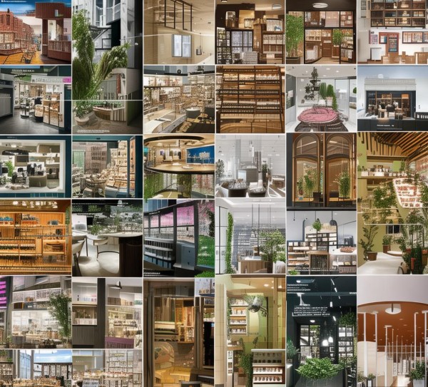商贸门店装修的视觉图谱，从案例到设计灵感