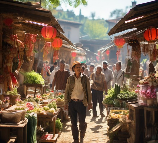 农村小商贸市场，助力乡村振兴的小确幸