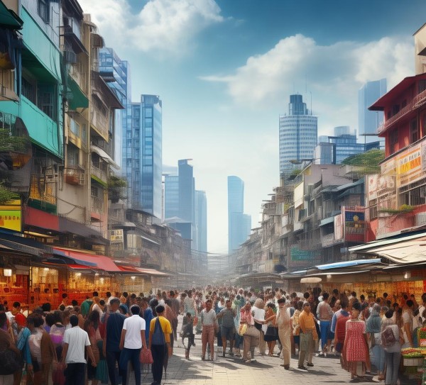 助力区域经济发展，助力商贸繁荣，助力区域 prosperity