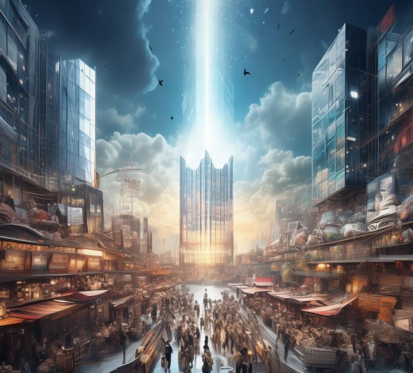 新闻与商贸碰撞与融合，未来之光