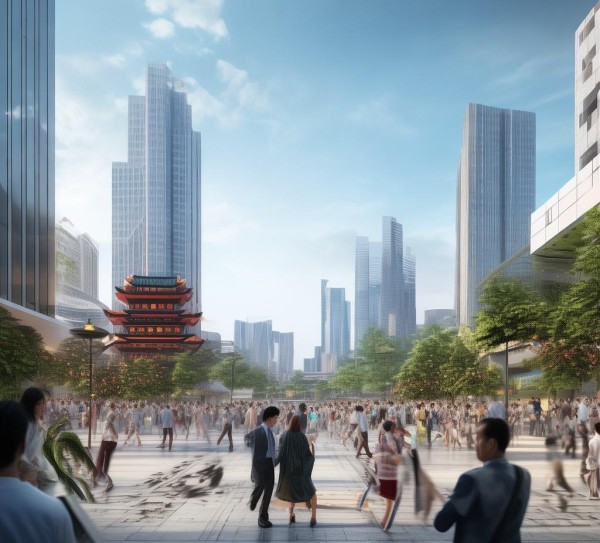 庐阳商贸新天地助力区域经济发展