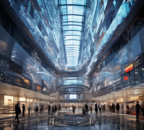 The Global Trade and Business Exchanges: The华尔街商贸广场 Project