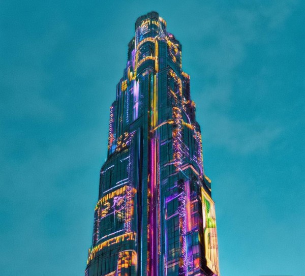 商贸大厦是城市的璀璨明珠