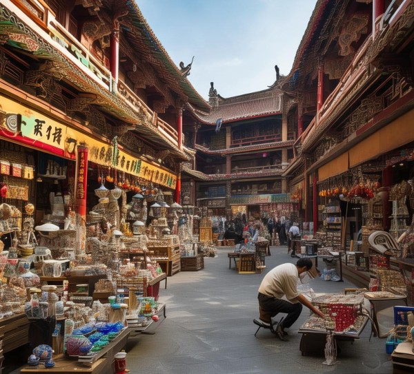 华西商贸城,艺术与商业的融合 华西商贸城,艺术与商业的融合