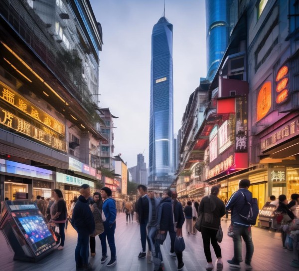黄浦区，商贸服务的创新与活力