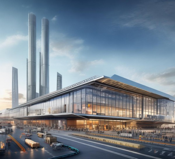 新区商贸物流项目助力区域经济发展高质量发展。 新区商贸物流项目助力区域经济发展高质量发展。