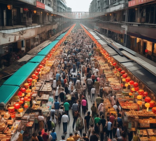 广州实体商贸市场，经济中心的市场之都