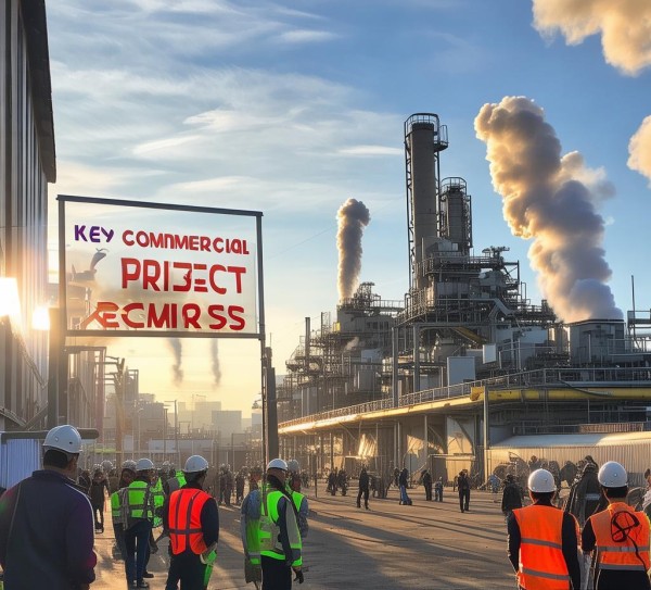 重点商贸项目复工,保障经济运行的关键环节 重点商贸项目复工,保障经济运行的关键环节