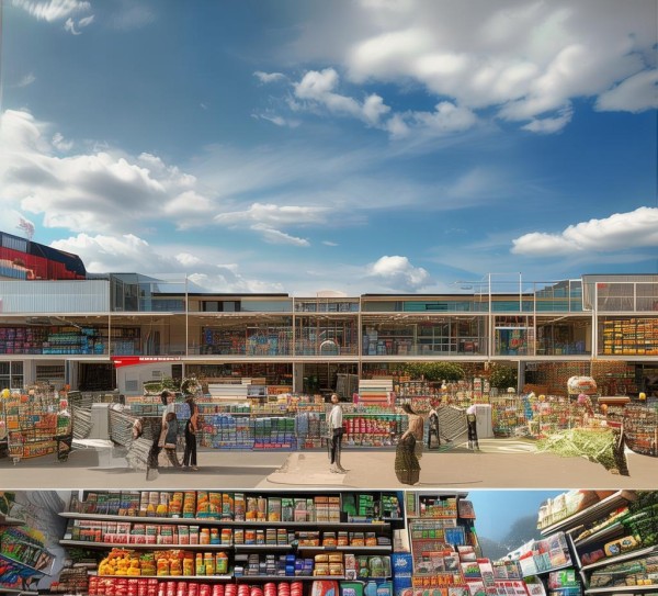 乡镇商贸超市项目，机遇与挑战