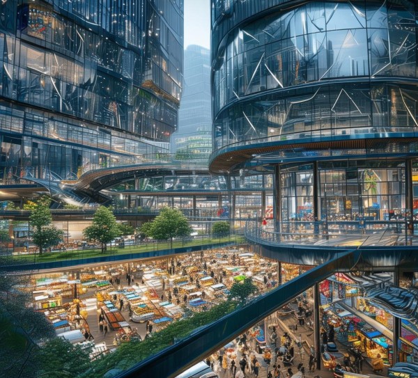 城市商贸中心，推动城市与市场的深度连接——城中区商贸流通服务中心的使命与实践