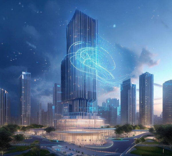 慈溪智慧商贸中心项目，智慧与连接，未来之光