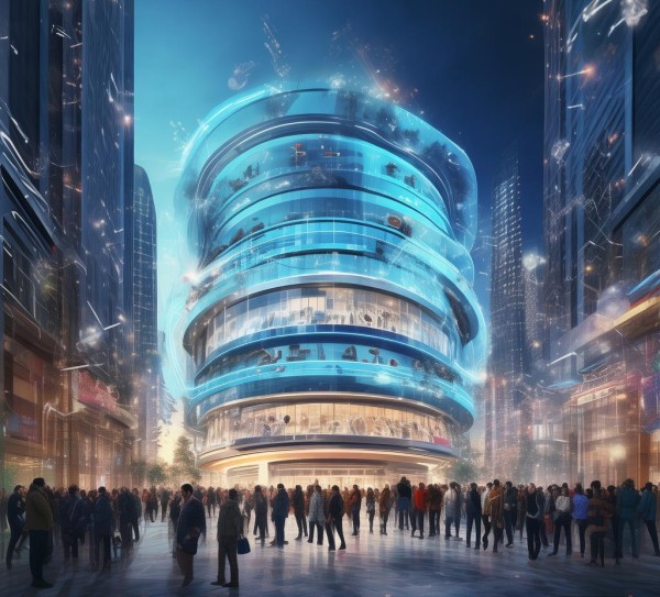 科技商贸中心，连接智慧未来，促进创新共生