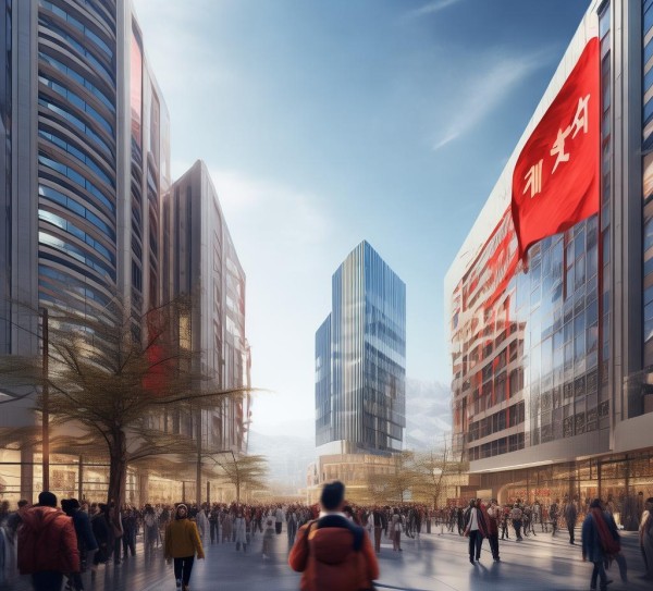 红旗商贸城，新疆现代化商业中心，机遇与挑战