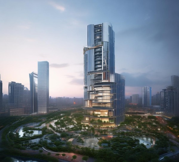 交河商贸城，智慧商业地标与城市生态的完美融合