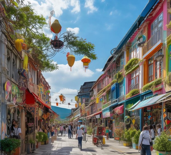 河洲商贸街改造项目焕新颜，成就新辉煌