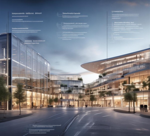 案例图，商业区设计案例——商场所设计灵感与方案解析