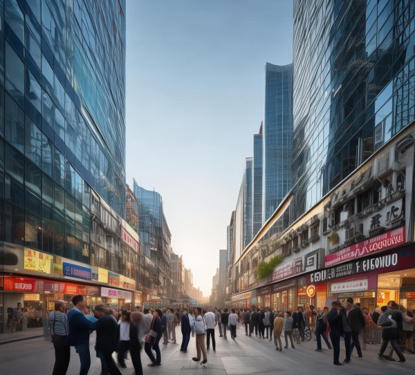 赣州商贸服务的黄金地段，投资、合作与市场机遇