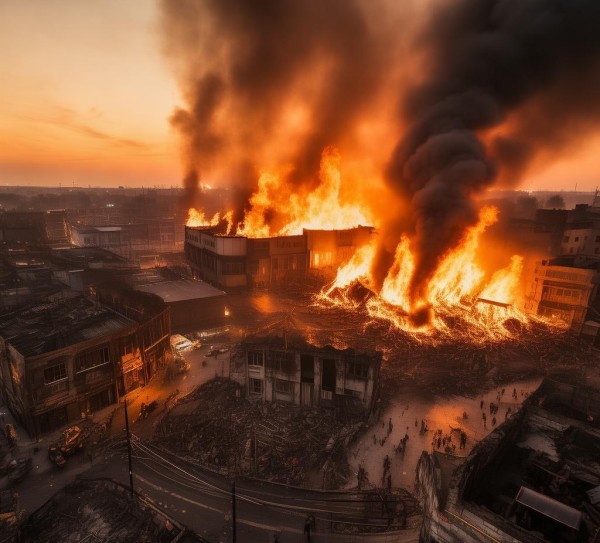 东升商贸城火灾，一场令人震惊的灾难