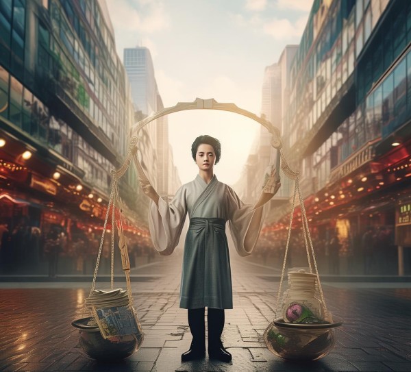 在商业竞争中，名利商贸服务如何实现平衡？