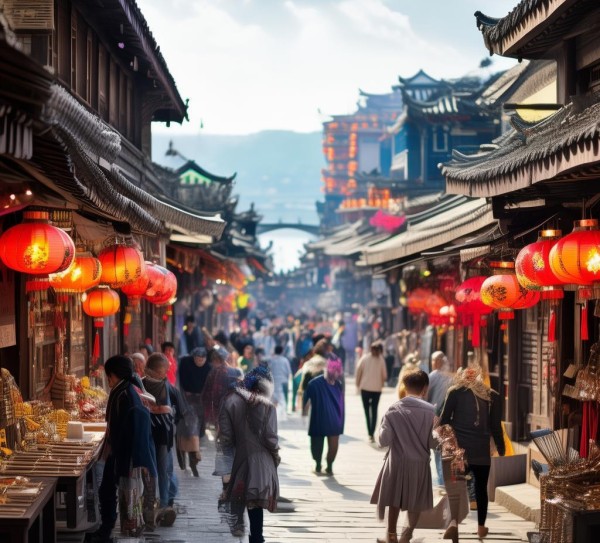 千年商贸城,一江春水向东流——黔城商贸城 booming街引人注目 千年商贸城,一江春水向东流——黔城商贸城 booming街引人注目